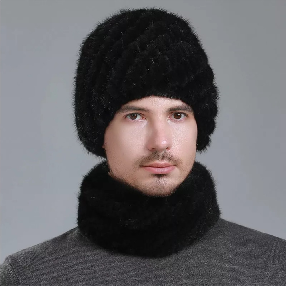 Men’s mink hat